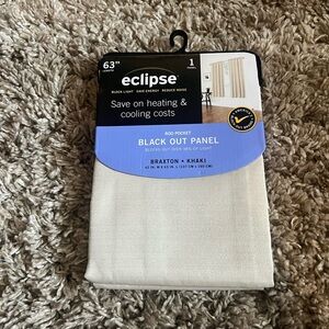 NWT 63” Eclipse black out‎ curtain panel